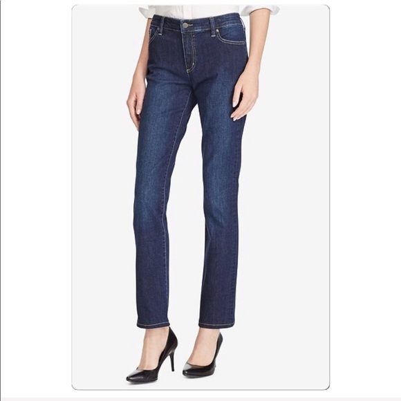 LAUREN Ralph Lauren petite Modern Straight jeans size 10P - Picture 1 of 7